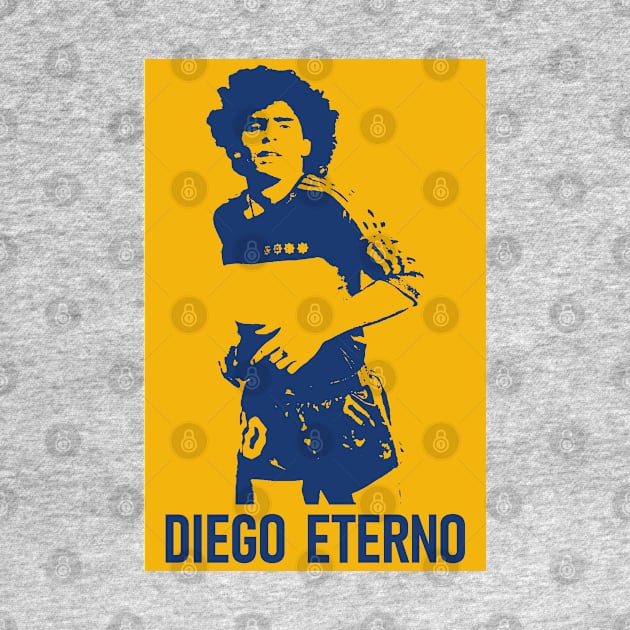 Diego Maradona Eterno by RubenRomeroDG